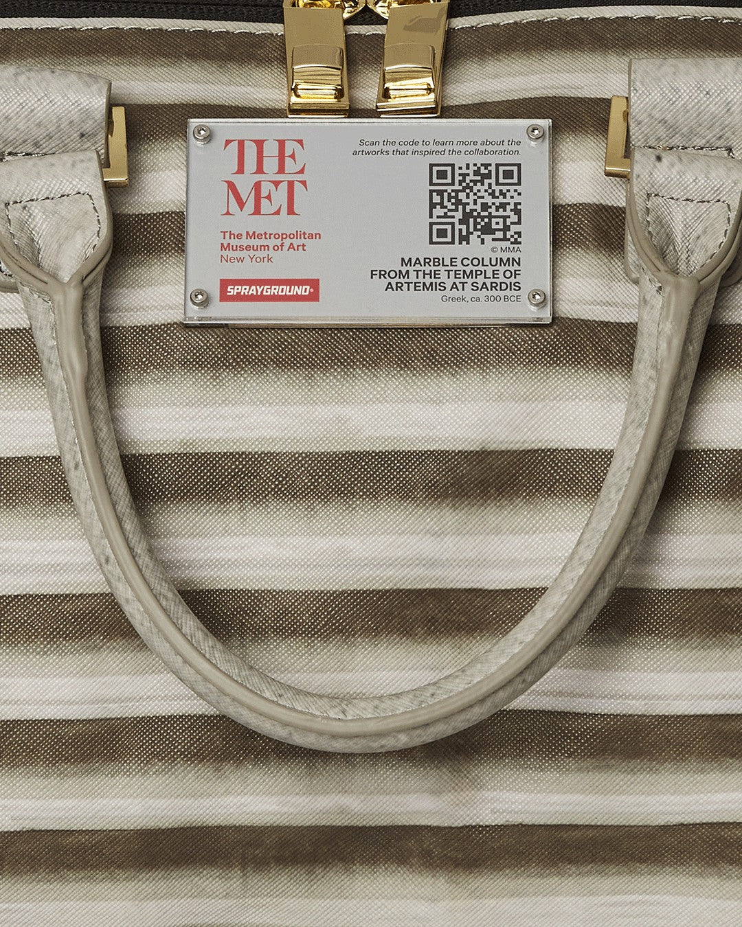 THE MET GREEK TEMPLE OF SARDIS COLUMN DUFFLE | Sprayground Sale