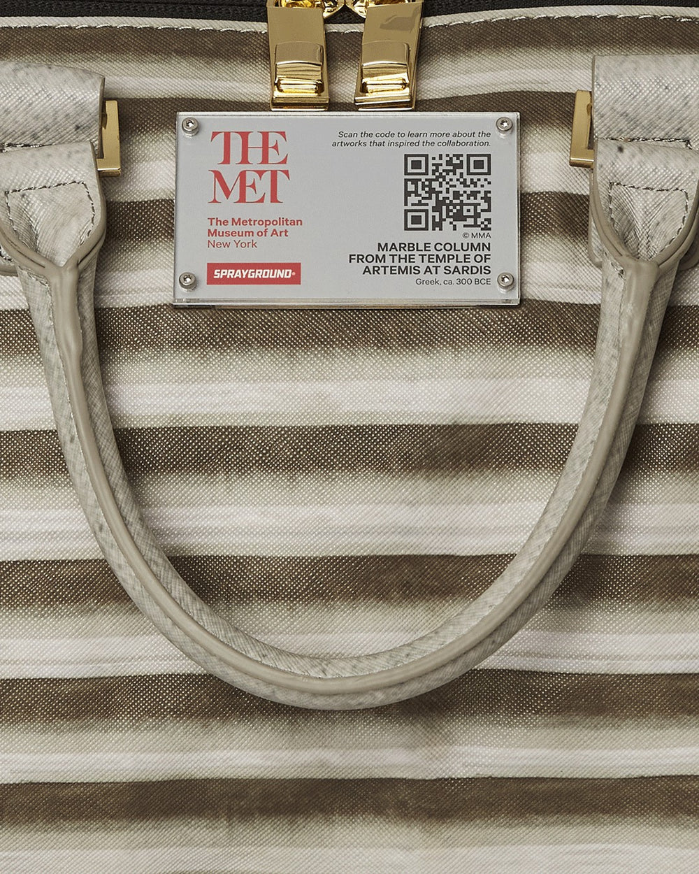 THE MET GREEK TEMPLE OF SARDIS COLUMN DUFFLE | Sprayground Sale