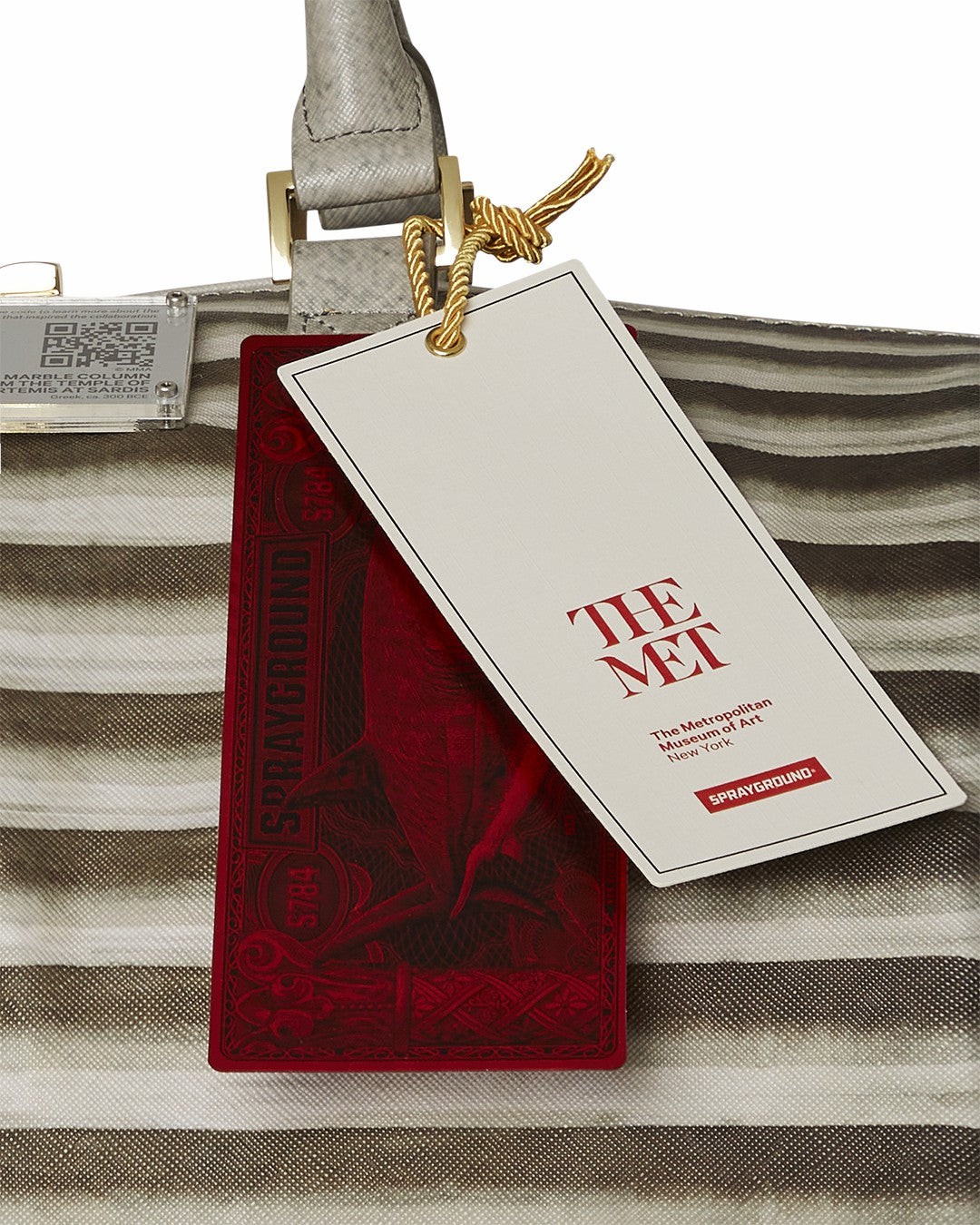 THE MET GREEK TEMPLE OF SARDIS COLUMN DUFFLE | Sprayground Sale