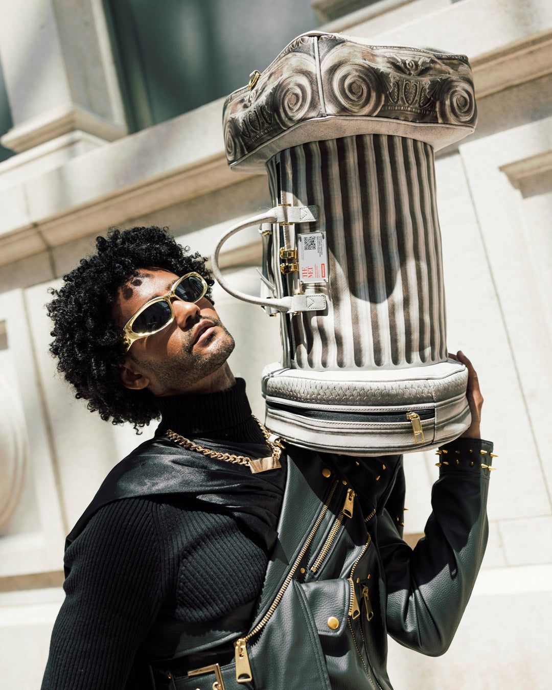 THE MET GREEK TEMPLE OF SARDIS COLUMN DUFFLE | Sprayground Sale