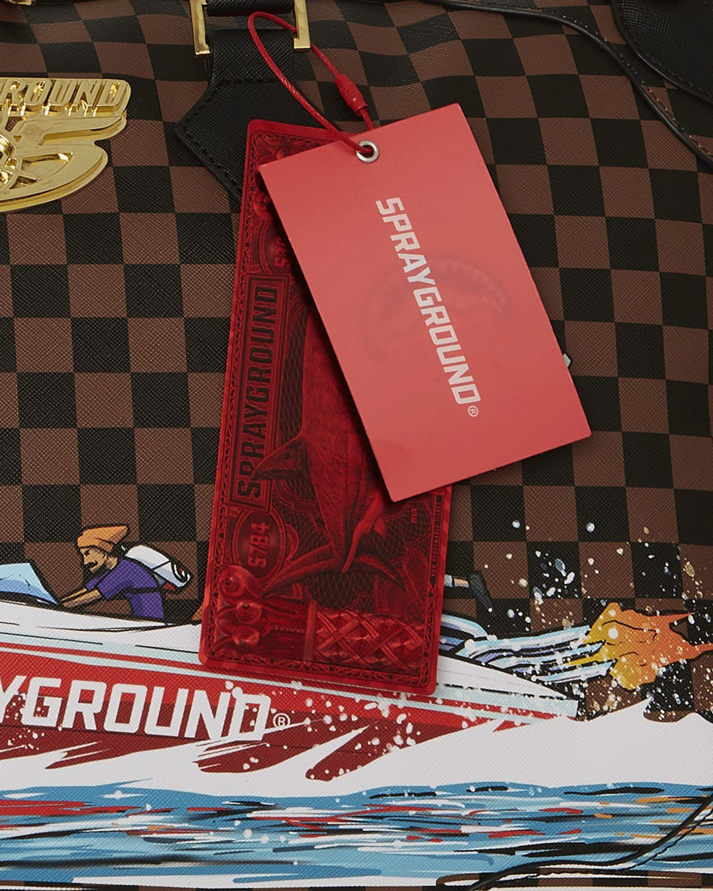 THE 305 SPEEDBOAT GETAWAY PYRAMID DUFFLE | Sprayground Exclusive Deal