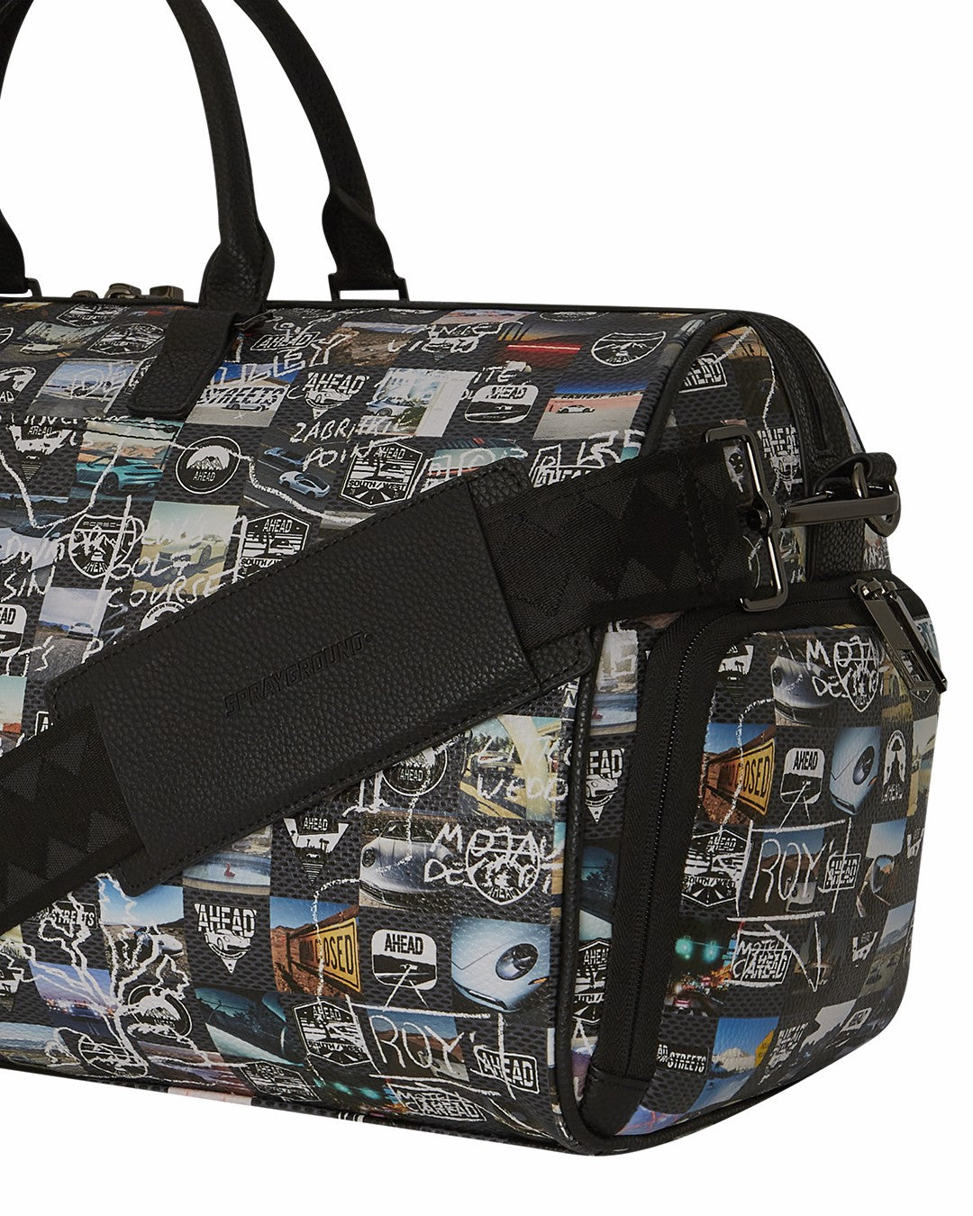 PORSCHE AHEAD COLLAB DUFFLE - LIMITED EDITION | Sprayground Hot Deal