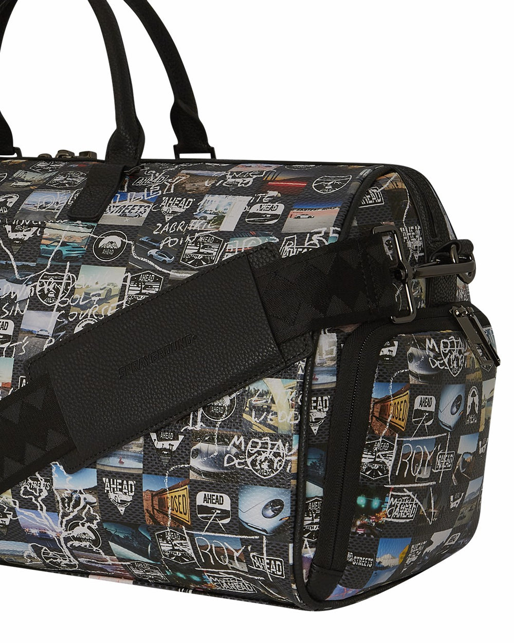 PORSCHE AHEAD COLLAB DUFFLE - LIMITED EDITION | Sprayground Hot Deal