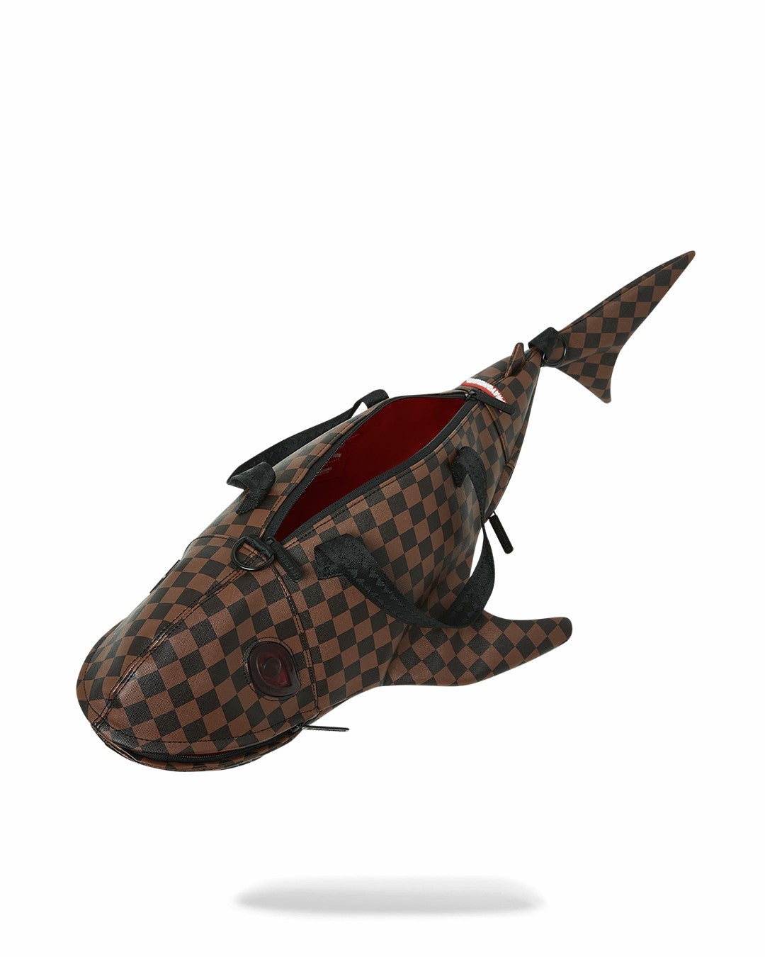 SHARKS IN PARIS CLEAR FOR TAKEOFF SHARK MEDIUM DUFFLE | Sprayground On Sale