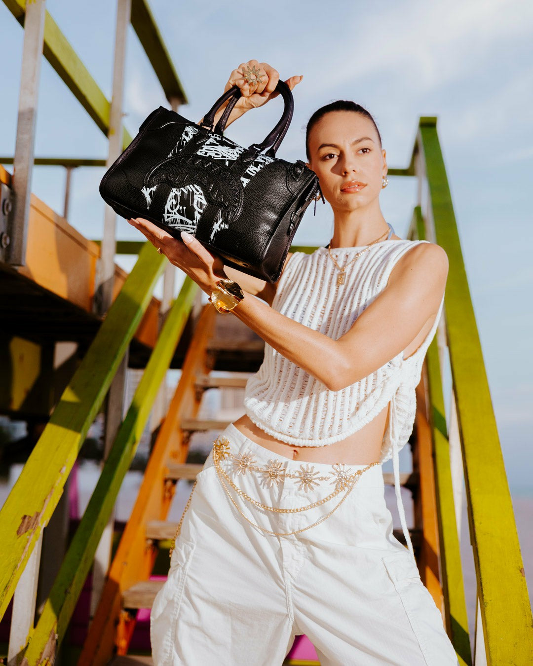 A.M.P.M PYRAMID MINI DUFFLE | Sprayground Sale
