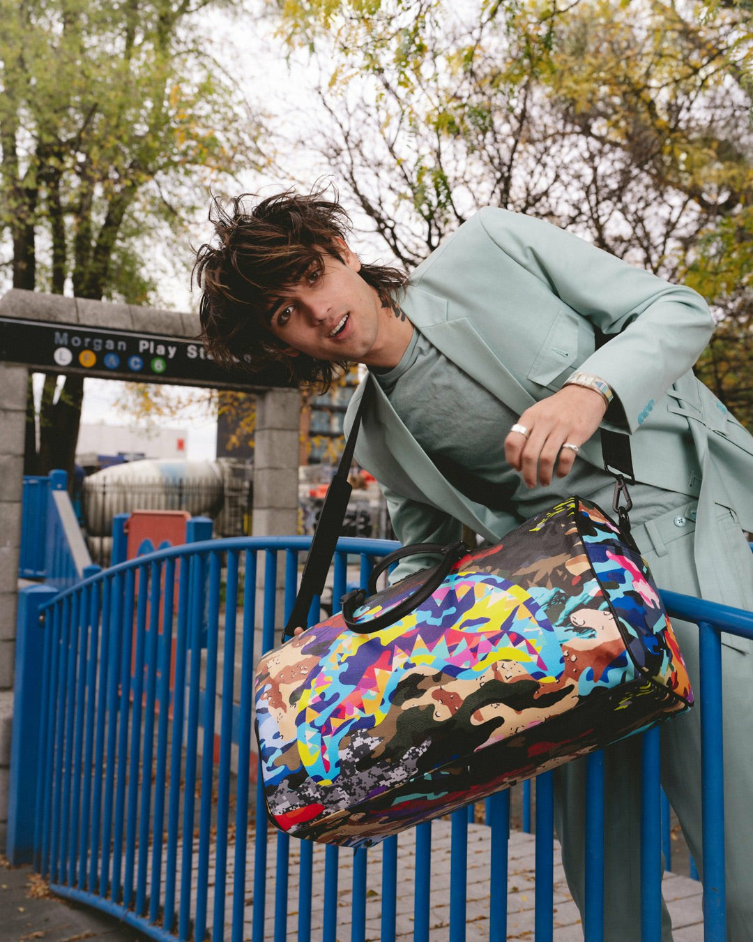 SLICED AND DICED CAMO DUFFLE | Sprayground Value Deal