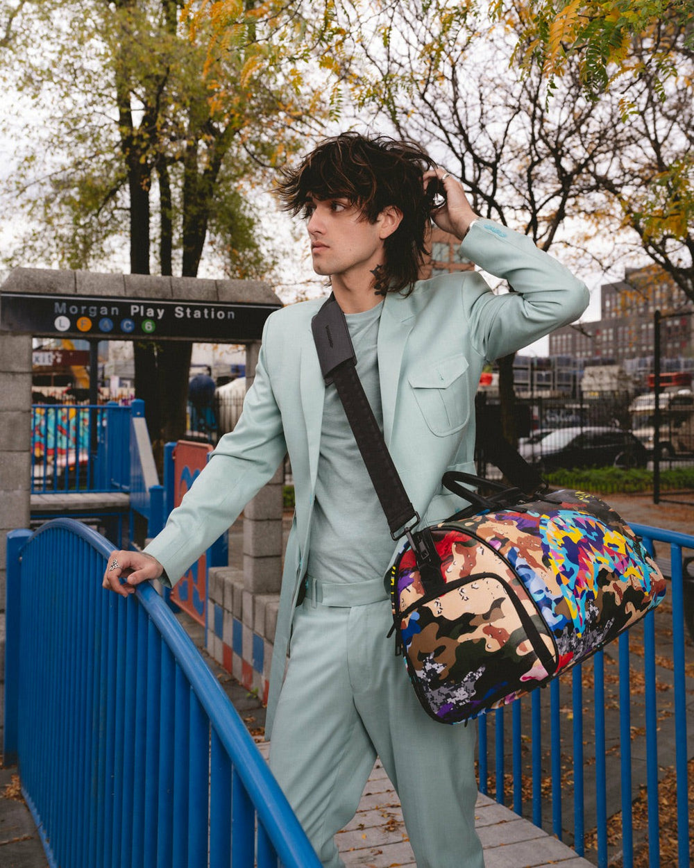 SLICED AND DICED CAMO DUFFLE | Sprayground Value Deal