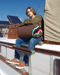 ROMEO AIR ITALIA SHARK DUFFLE | Sprayground Sale