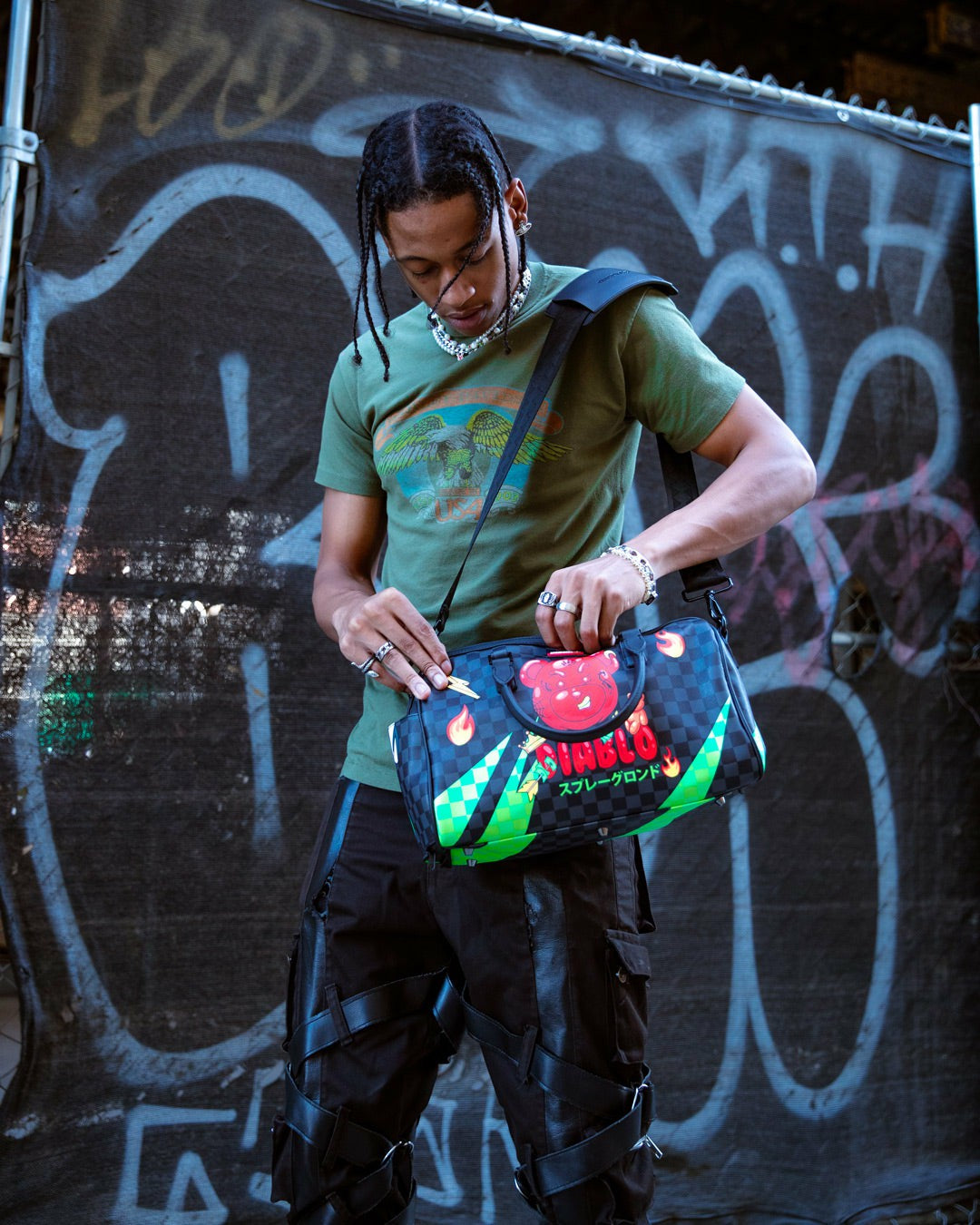 WTF DIABLO MINI DUFFLE | Sprayground Outlets