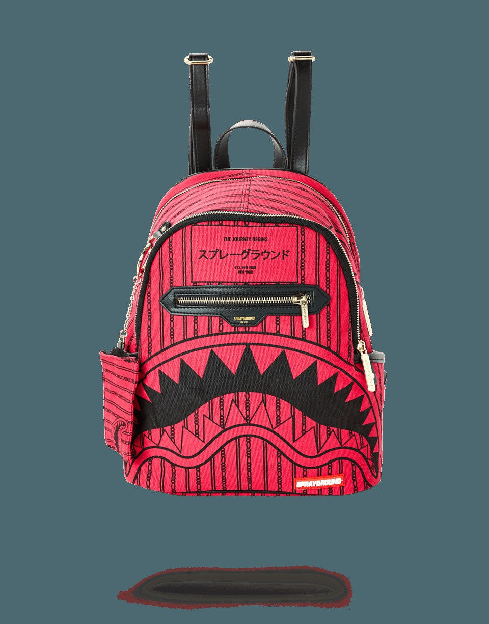 PINK REVERSE SHARKS IN PARIS SAVAGE | Sprayground Discounted