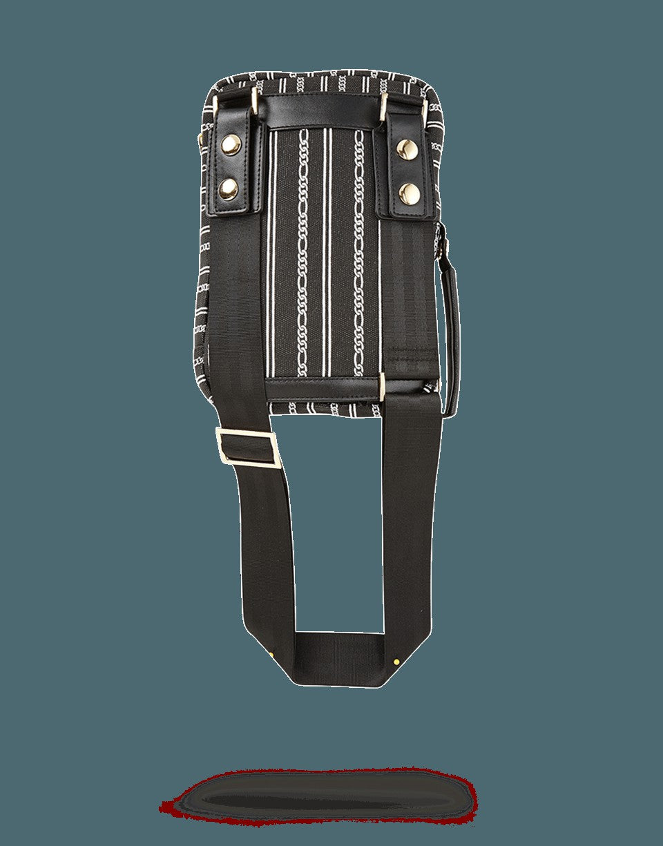 REVERSE BLACK SHARKS IN PARIS SLING | Sprayground Limited Offer