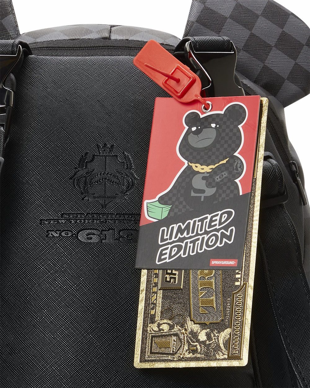 HENNY AIIR TO THE THRONE MONEYBEAR TEDDYBEAR BACKPACK | Sprayground Hot Deal