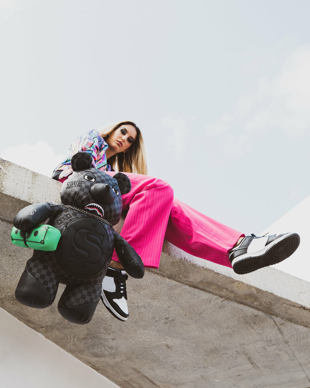 HENNY AIIR TO THE THRONE MONEYBEAR TEDDYBEAR BACKPACK | Sprayground Hot Deal