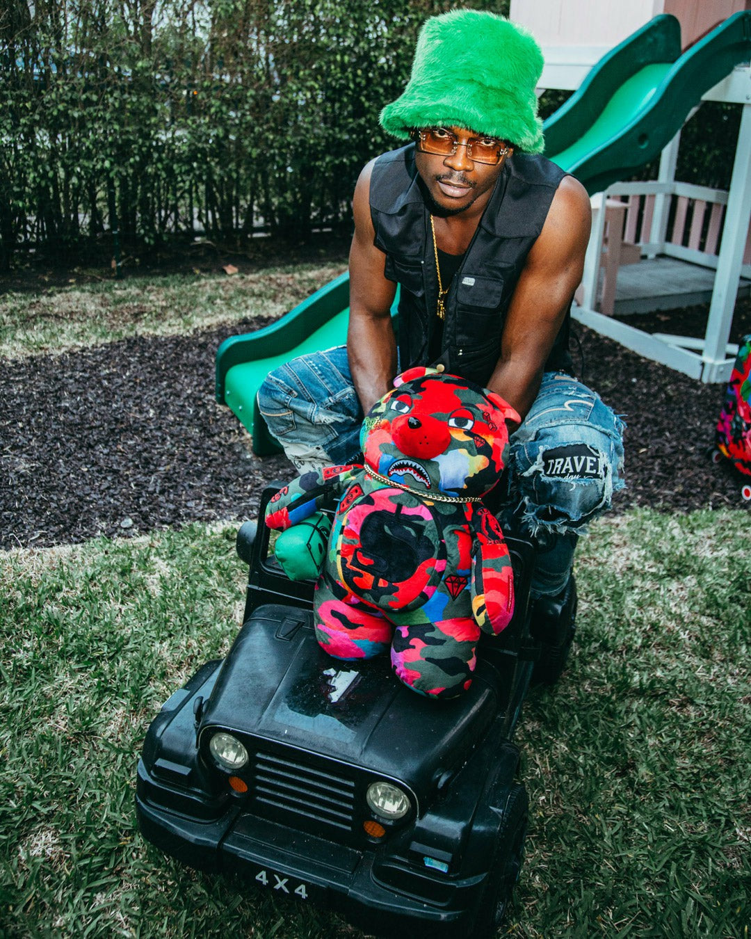 CAMOBURST MONEYBEAR TEDDYBEAR BACKPACK | Sprayground Special Offer