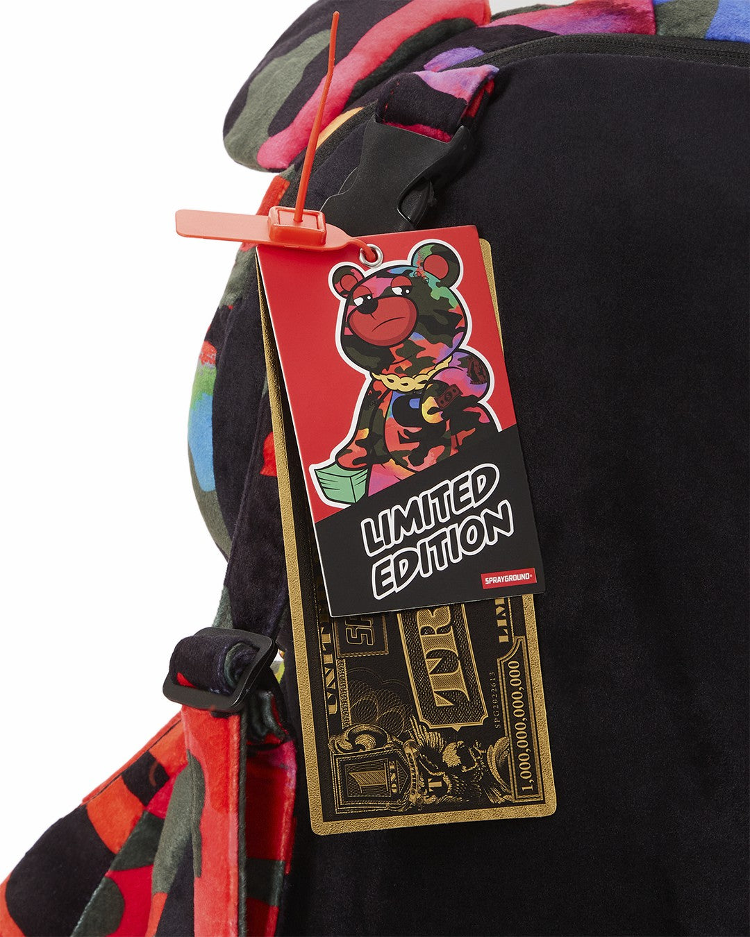CAMOBURST MONEYBEAR TEDDYBEAR BACKPACK | Sprayground Special Offer