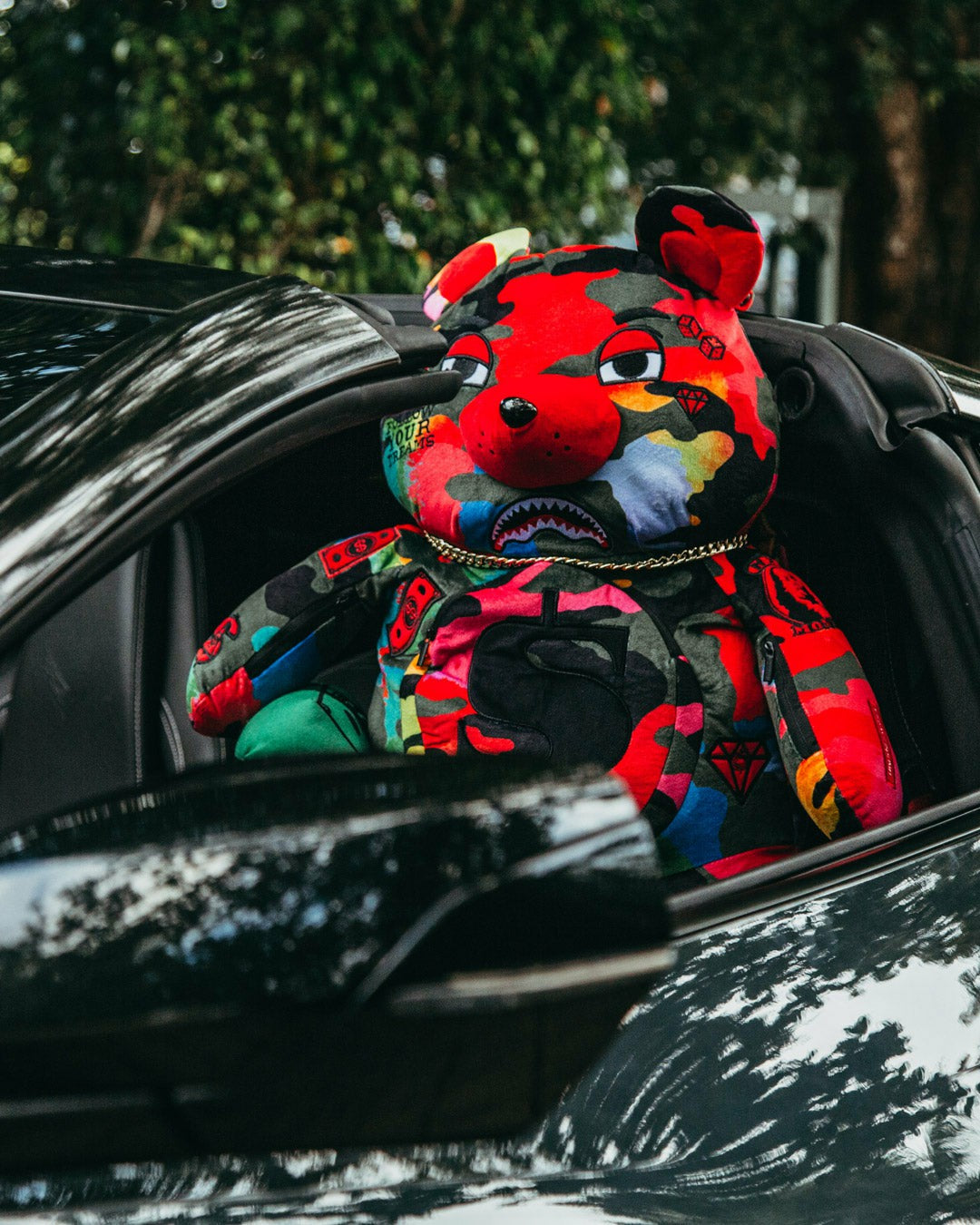 CAMOBURST MONEYBEAR TEDDYBEAR BACKPACK | Sprayground Special Offer