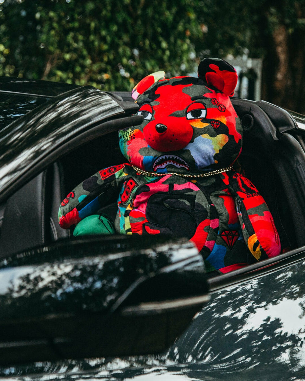 CAMOBURST MONEYBEAR TEDDYBEAR BACKPACK | Sprayground Special Offer