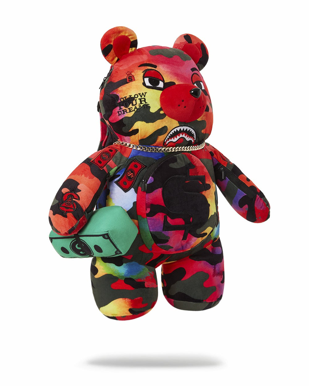 CAMOBURST MONEYBEAR TEDDYBEAR BACKPACK | Sprayground Special Offer