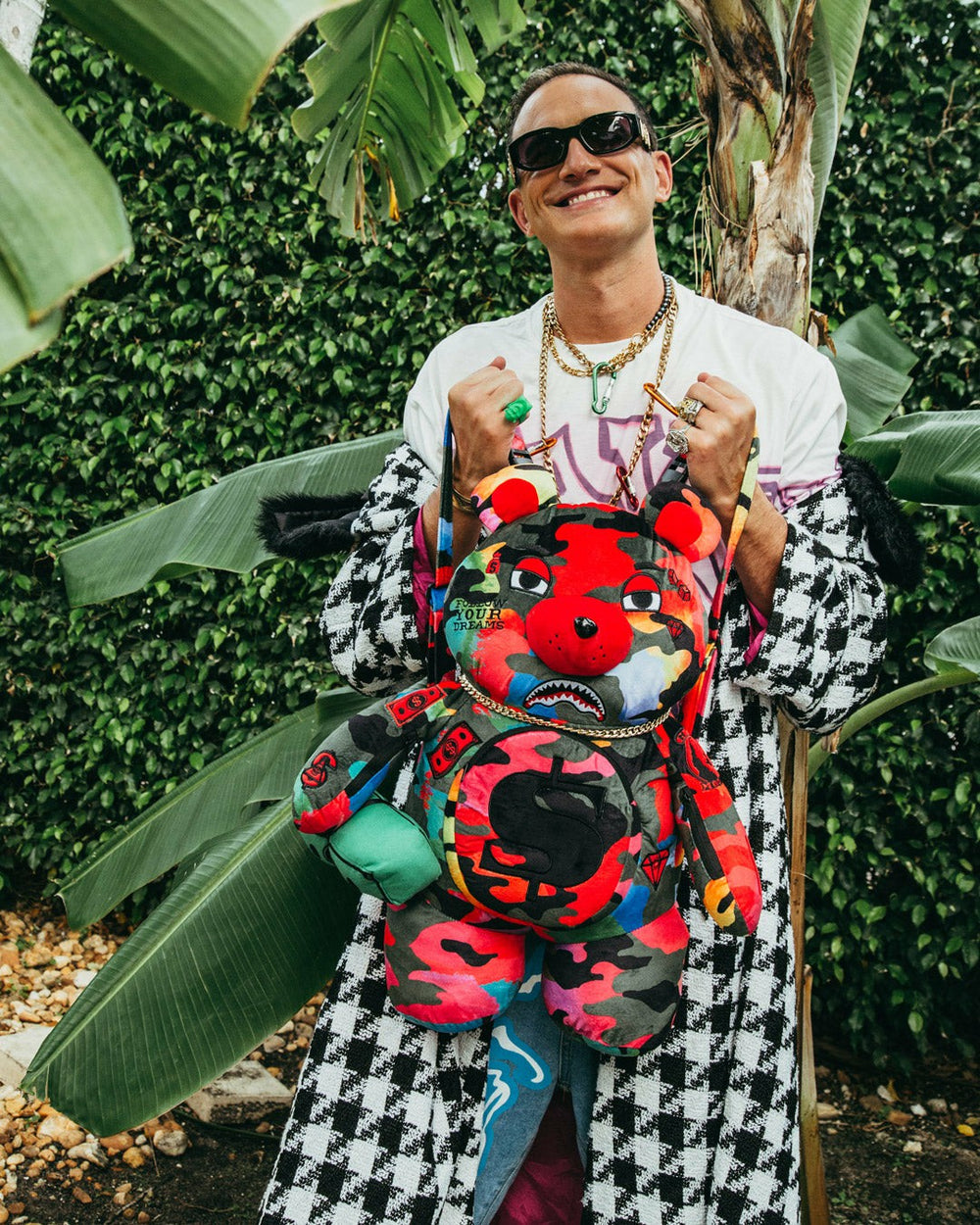 CAMOBURST MONEYBEAR TEDDYBEAR BACKPACK | Sprayground Special Offer