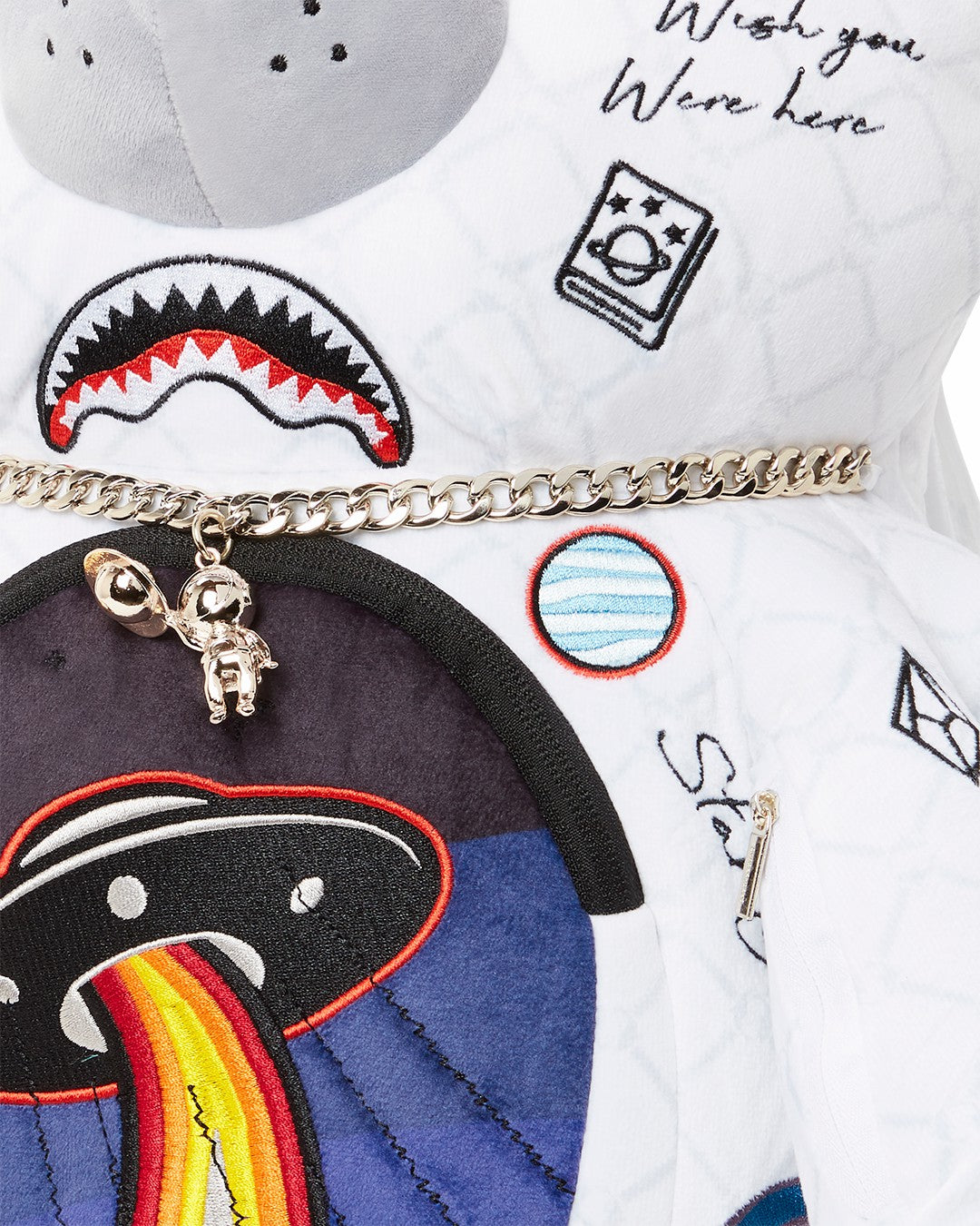 UFO SPACED OUT MONEYBEAR TEDDYBEAR BACKPACK | Sprayground On Sale