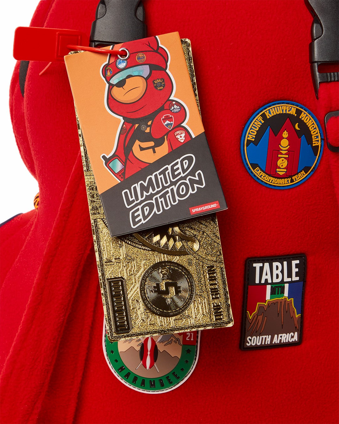THE GLOBAL EXPEDITION MONEYBEAR TEDDYBEAR BACKPACK | Sprayground Outlets