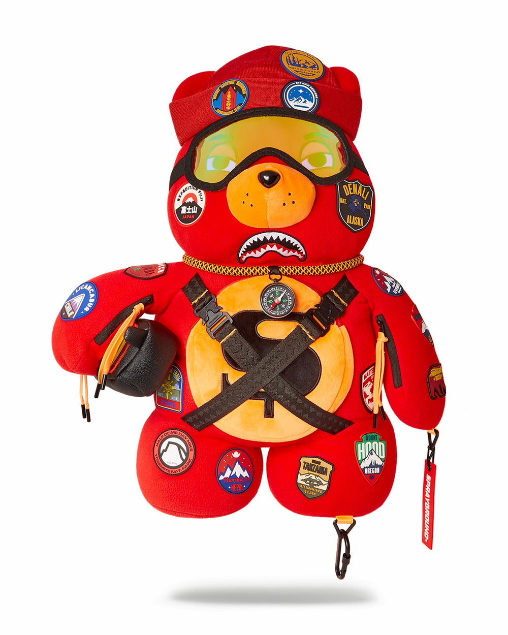 THE GLOBAL EXPEDITION MONEYBEAR TEDDYBEAR BACKPACK | Sprayground Outlets