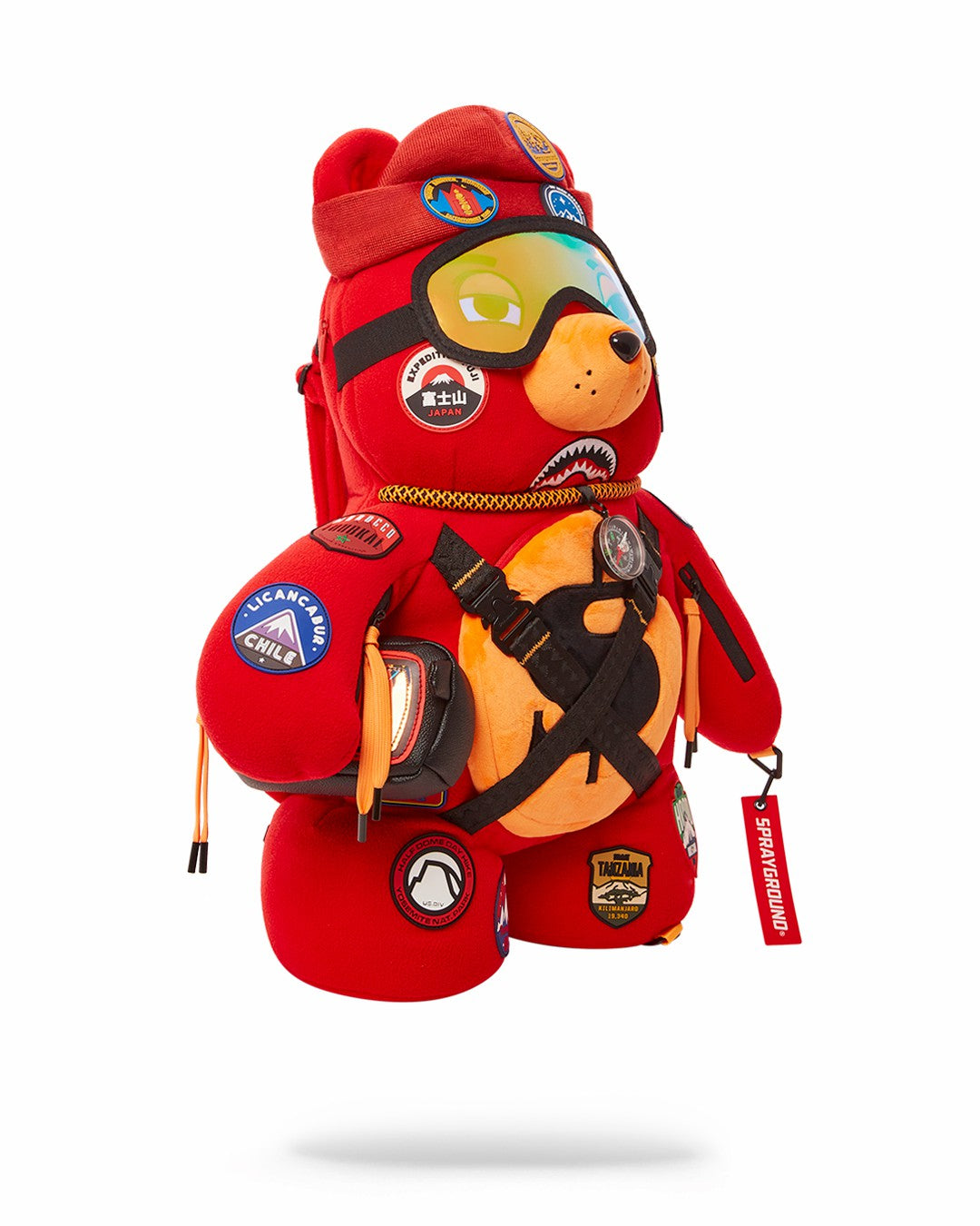 THE GLOBAL EXPEDITION MONEYBEAR TEDDYBEAR BACKPACK | Sprayground Outlets