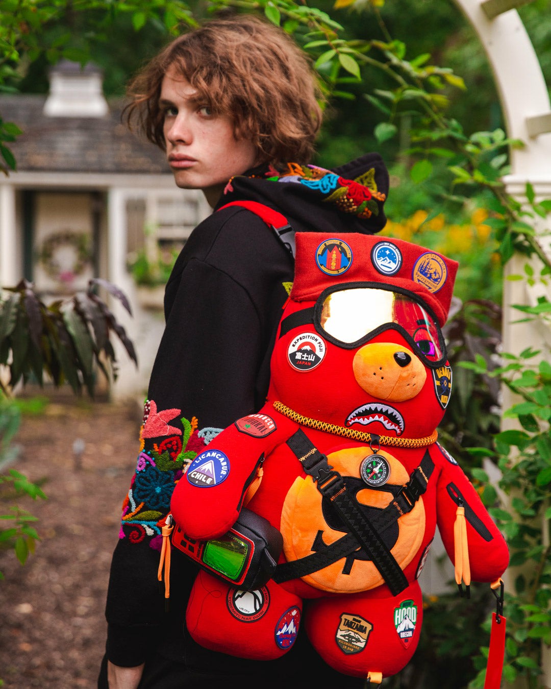 THE GLOBAL EXPEDITION MONEYBEAR TEDDYBEAR BACKPACK | Sprayground Outlets