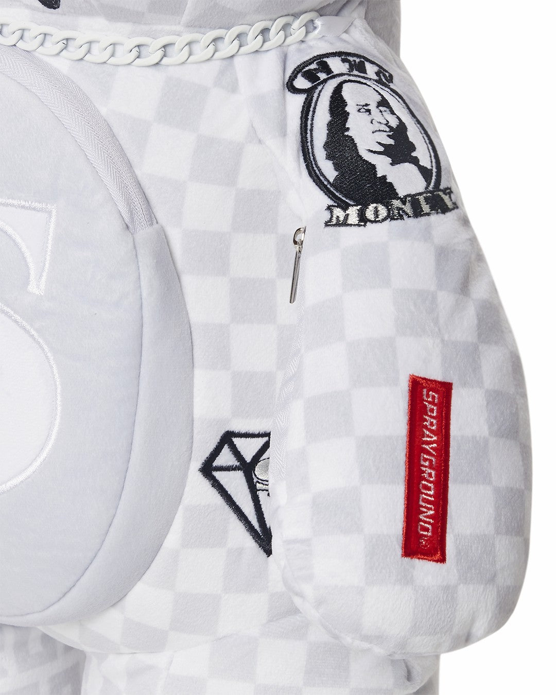SPLIT THE CHECK (PEARL) MONEYBEAR TEDDYBEAR BACKPACK | Sprayground Bargain