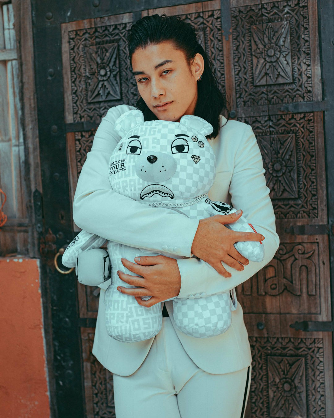 SPLIT THE CHECK (PEARL) MONEYBEAR TEDDYBEAR BACKPACK | Sprayground Bargain