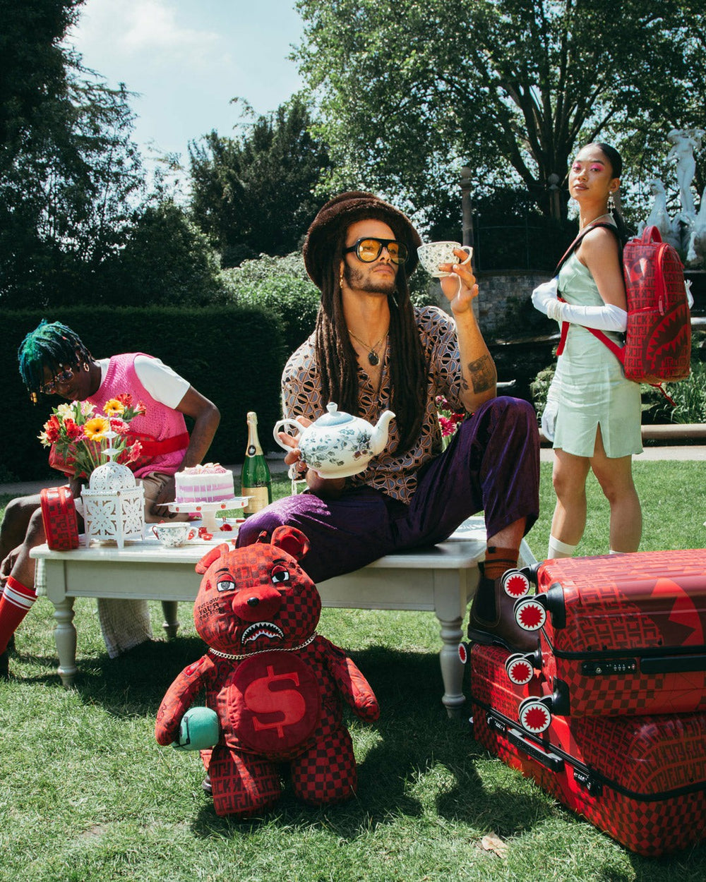 VENI VIDI VICI MONEYBEAR TEDDYBEAR BACKPACK | Sprayground Exclusive Deal