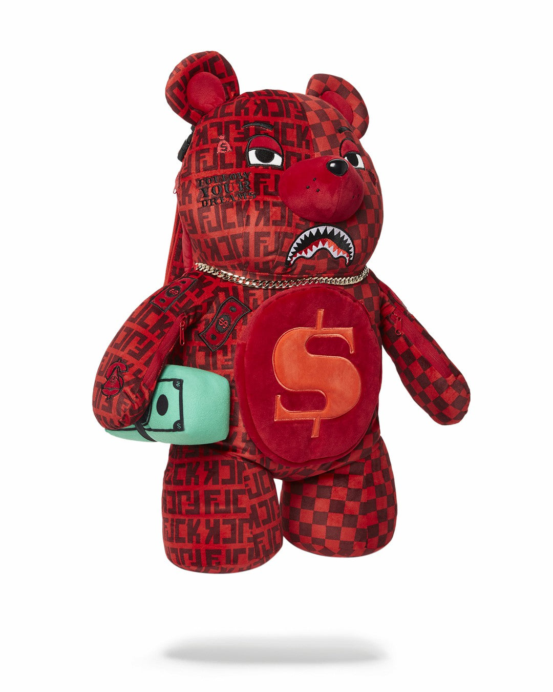 VENI VIDI VICI MONEYBEAR TEDDYBEAR BACKPACK | Sprayground Exclusive Deal