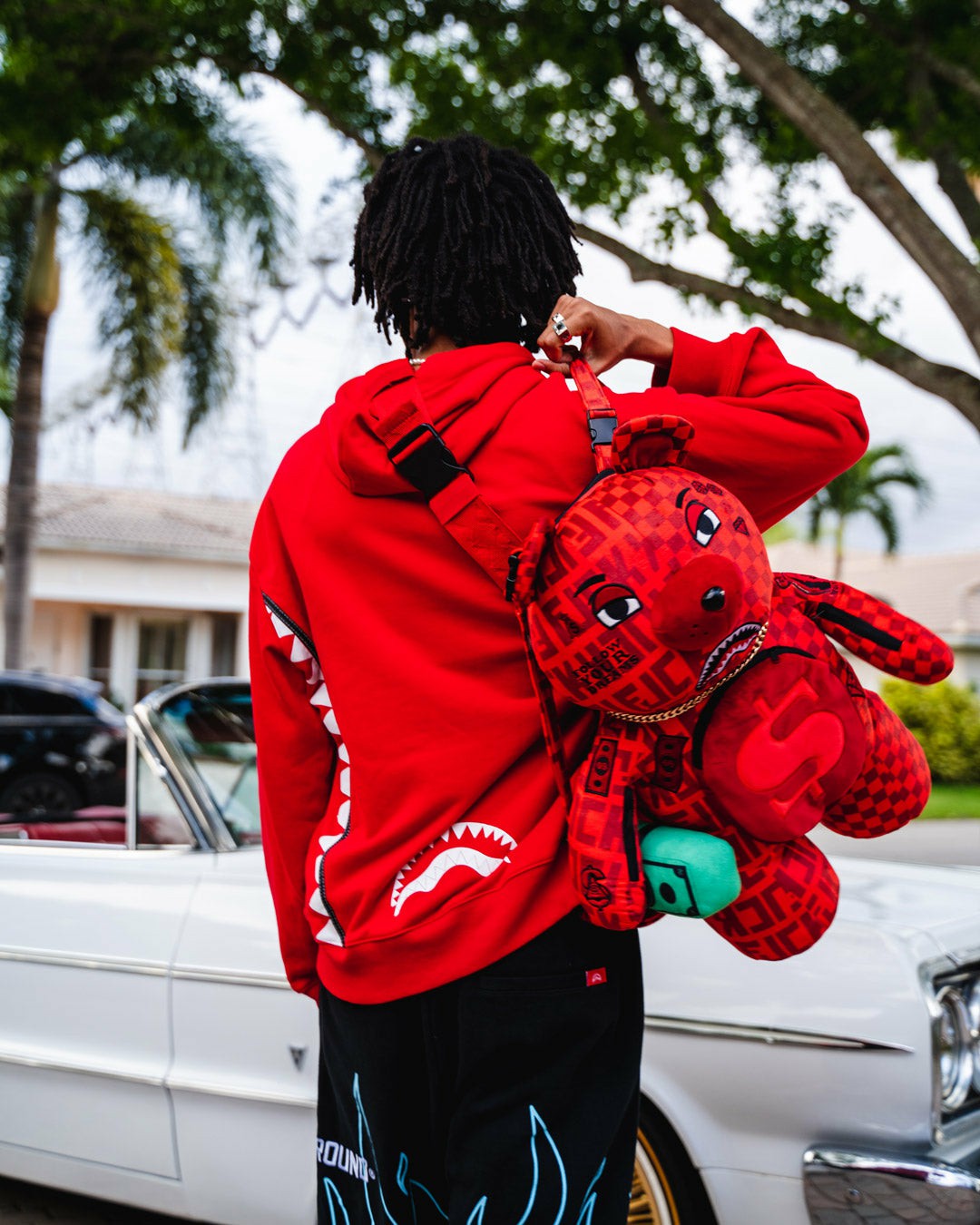 VENI VIDI VICI MONEYBEAR TEDDYBEAR BACKPACK | Sprayground Exclusive Deal