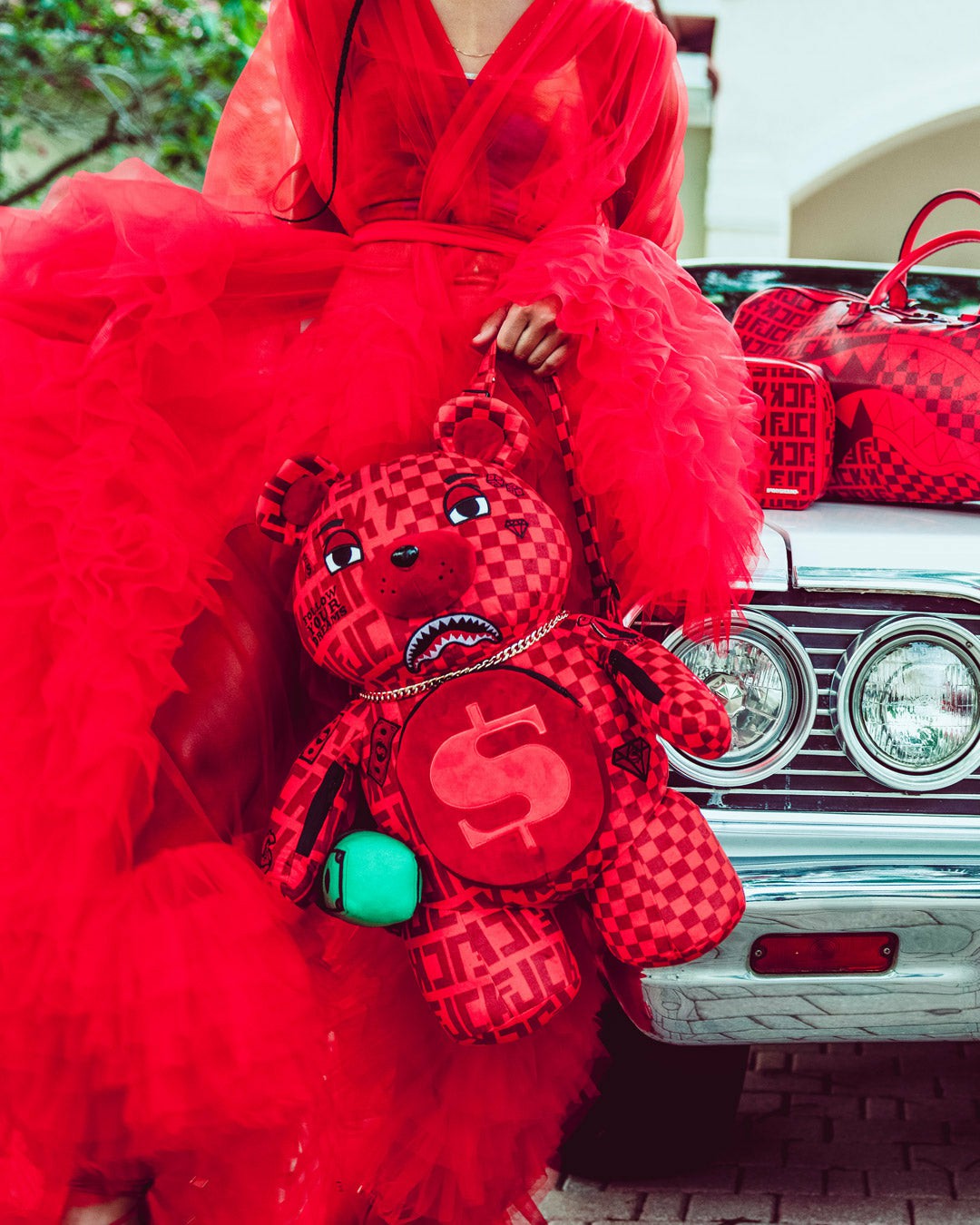 VENI VIDI VICI MONEYBEAR TEDDYBEAR BACKPACK | Sprayground Exclusive Deal