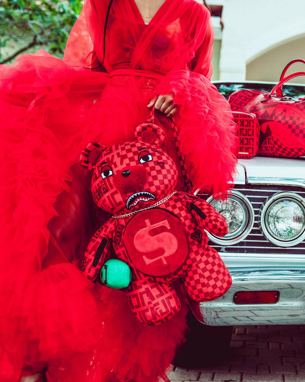 VENI VIDI VICI MONEYBEAR TEDDYBEAR BACKPACK | Sprayground Exclusive Deal