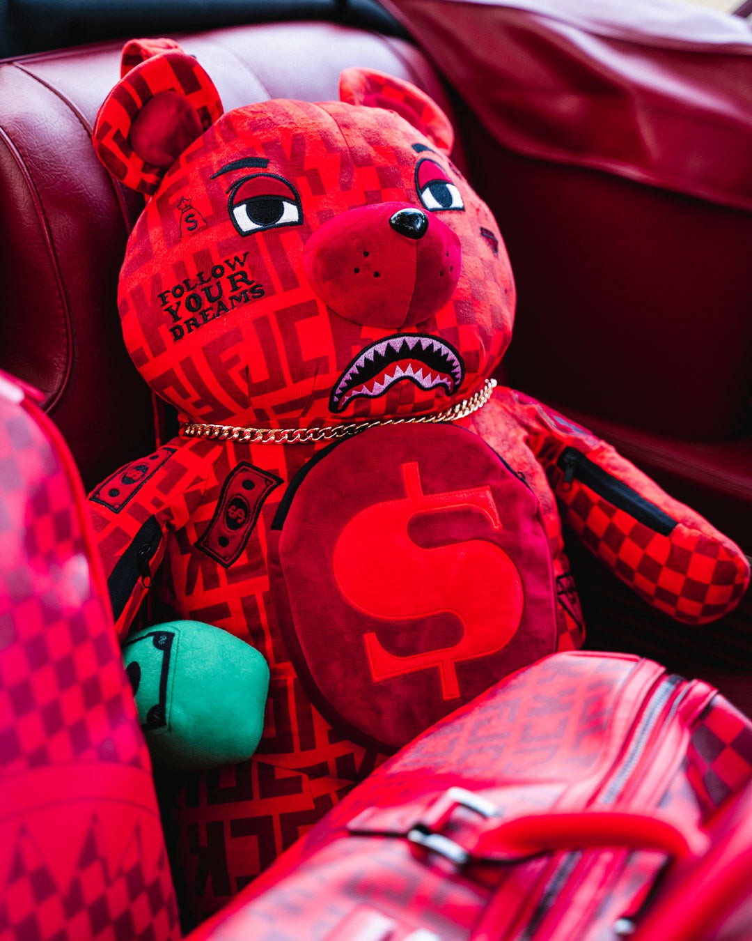 VENI VIDI VICI MONEYBEAR TEDDYBEAR BACKPACK | Sprayground Exclusive Deal
