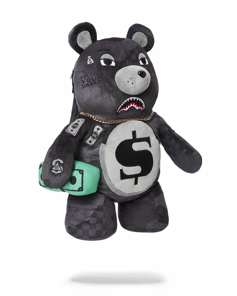 3AM NEVER SLEEP MONEYBEAR TEDDYBEAR BACKPACK | Sprayground Hot Deal