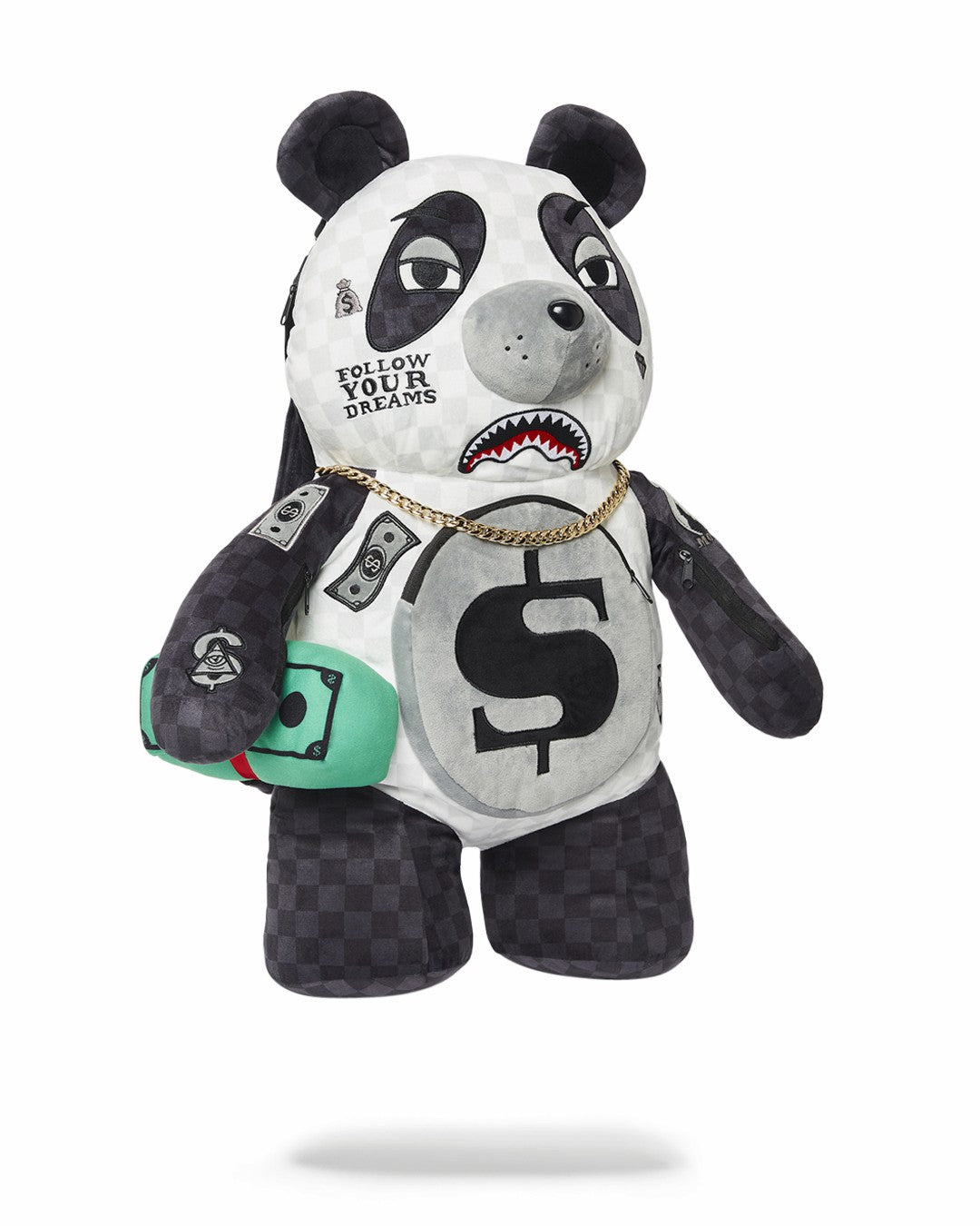 MONEYBEAR TEDDYBEAR BACKPACK PANDA PANDA PANDA | Sprayground Limited Offer