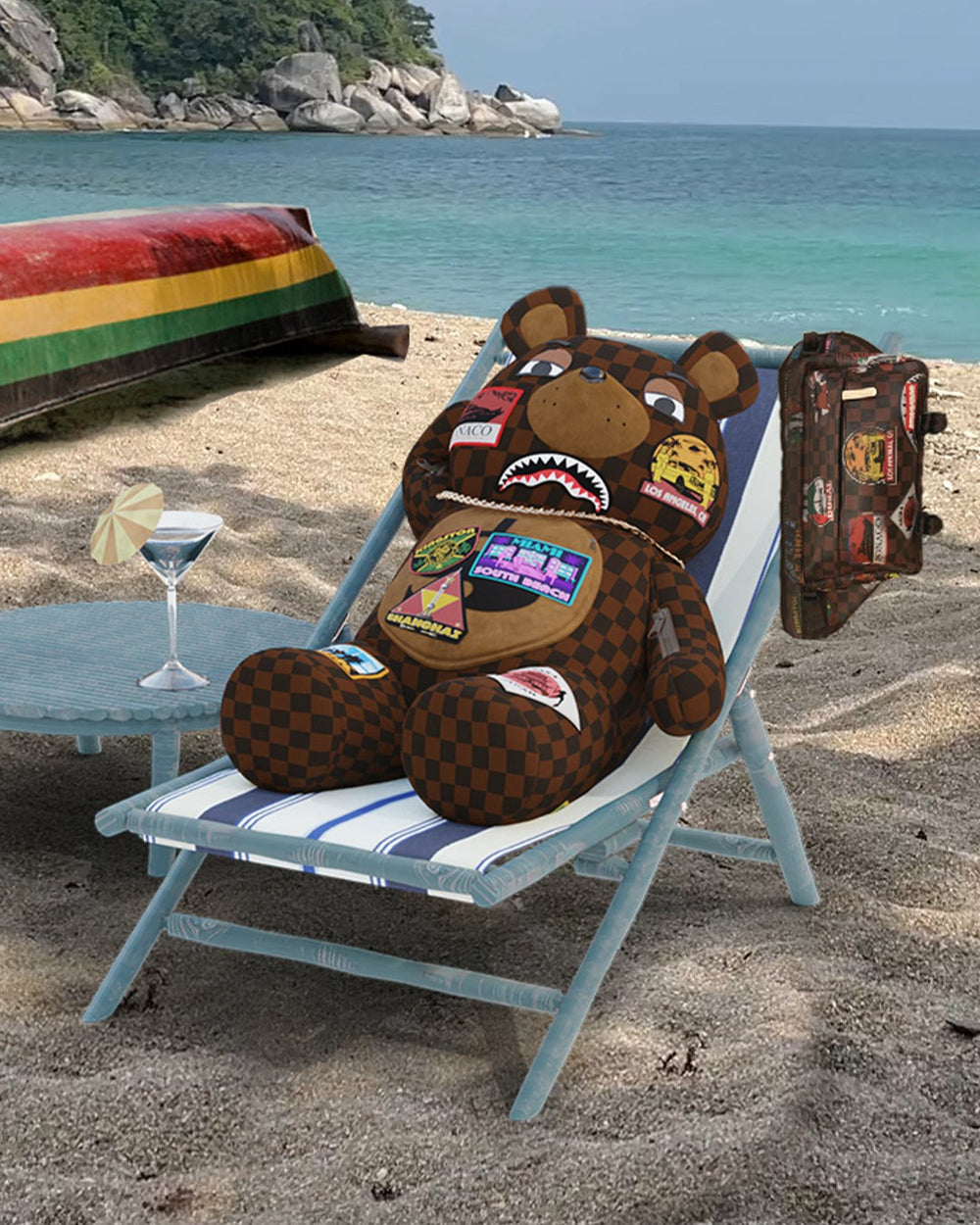 GLOBAL MOGUL MONEYBEAR TEDDYBEAR BACKPACK | Sprayground On Sale