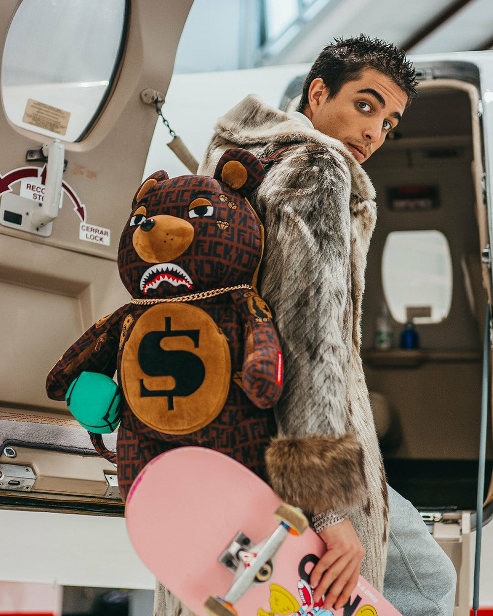 OFFENDED MONEYBEAR TEDDYBEAR BACKPACK | Sprayground Sale