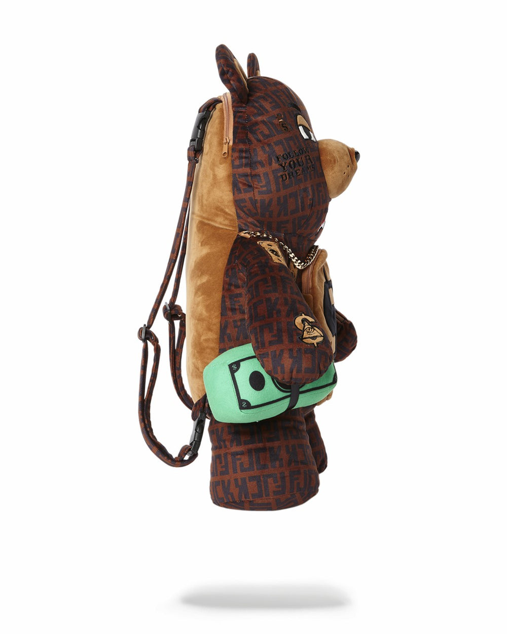 OFFENDED MONEYBEAR TEDDYBEAR BACKPACK | Sprayground Sale