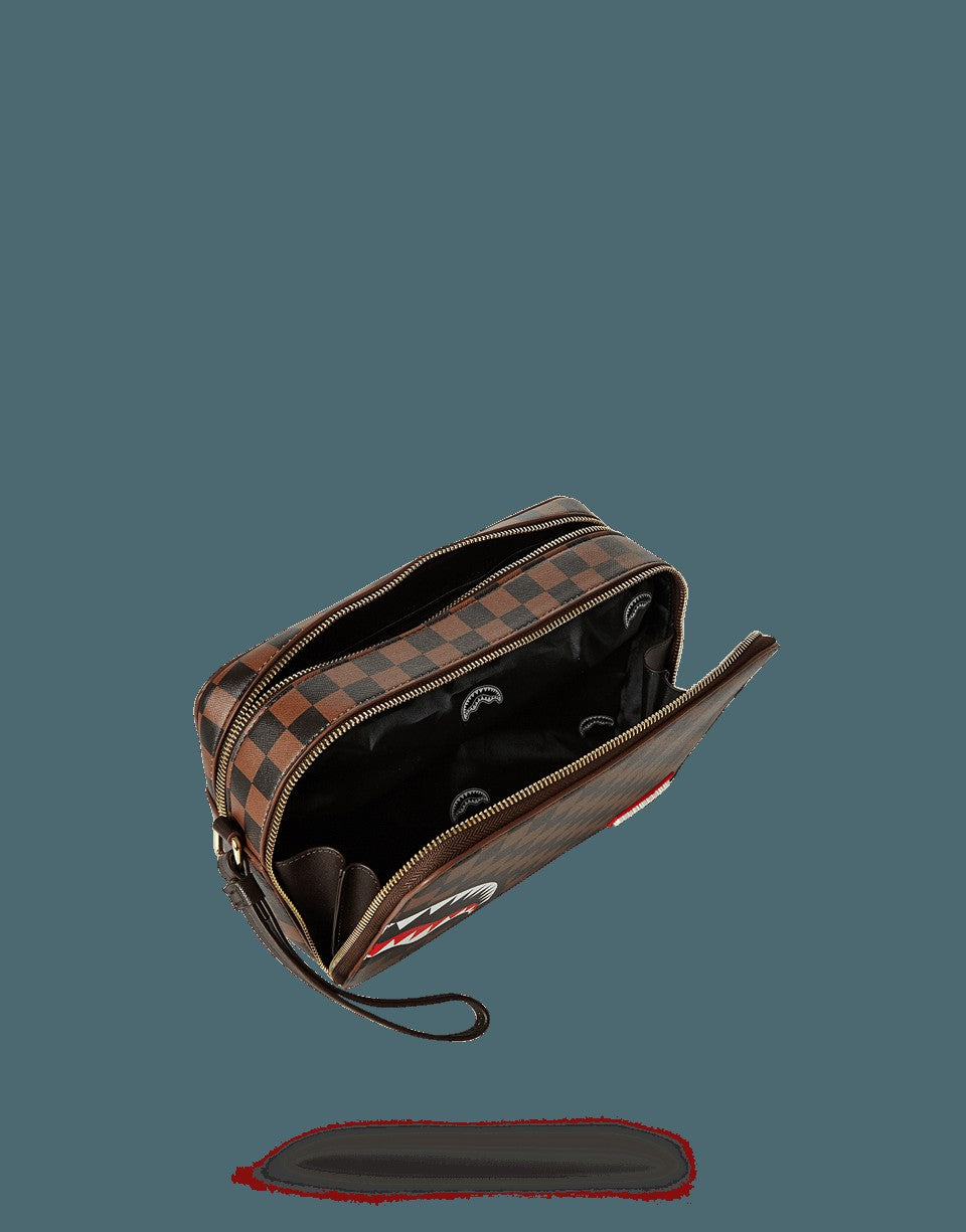 SHARKS IN PARIS TOILETRY BAG | Sprayground On Sale
