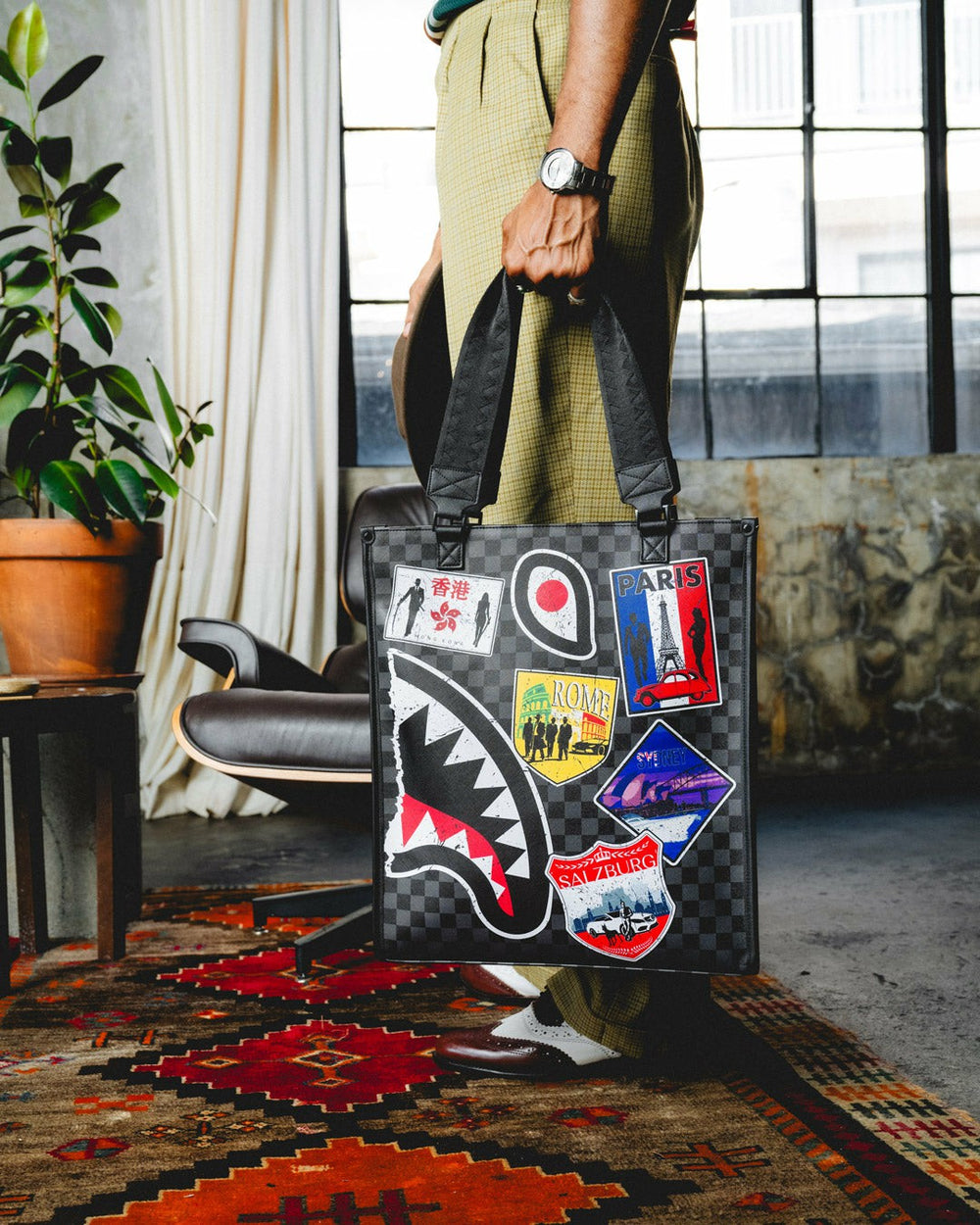 GLOBAL MOGUL UNLIMITED MILES LOFT TOTE | Sprayground Savings