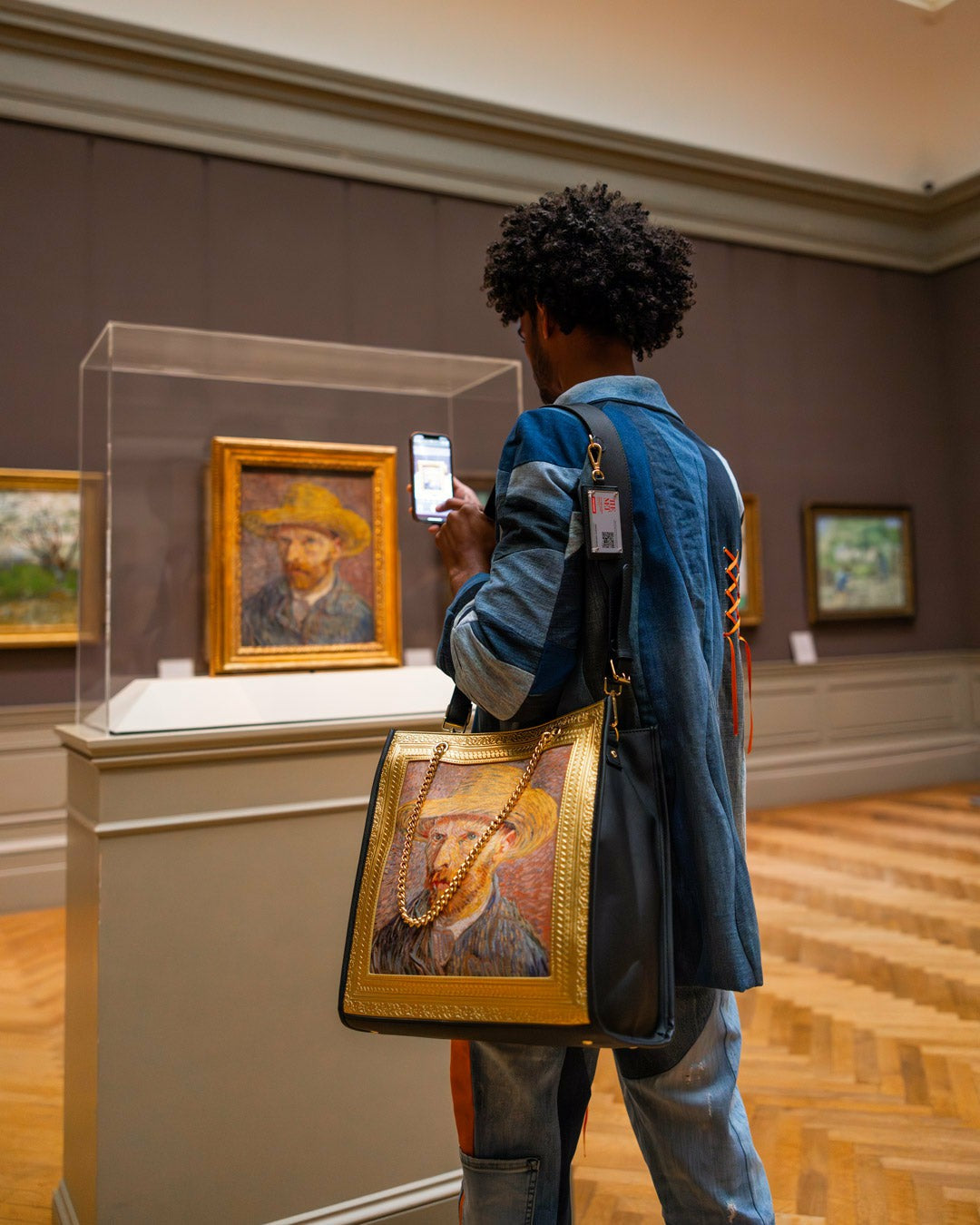 THE MET VAN GOGH FRAMED SELF-PORTRAIT TOTE | Sprayground Value Deal