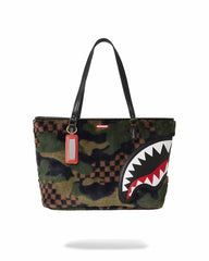 BIG SKY FUR SHARK TOTE | Sprayground Outlets