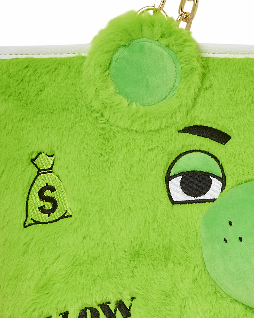 PLUSH MONEYBEAR TOTE (GREEN) | Sprayground Outlets