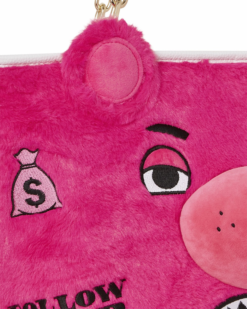PLUSH MONEYBEAR TOTE (PINK) | Sprayground Bargain