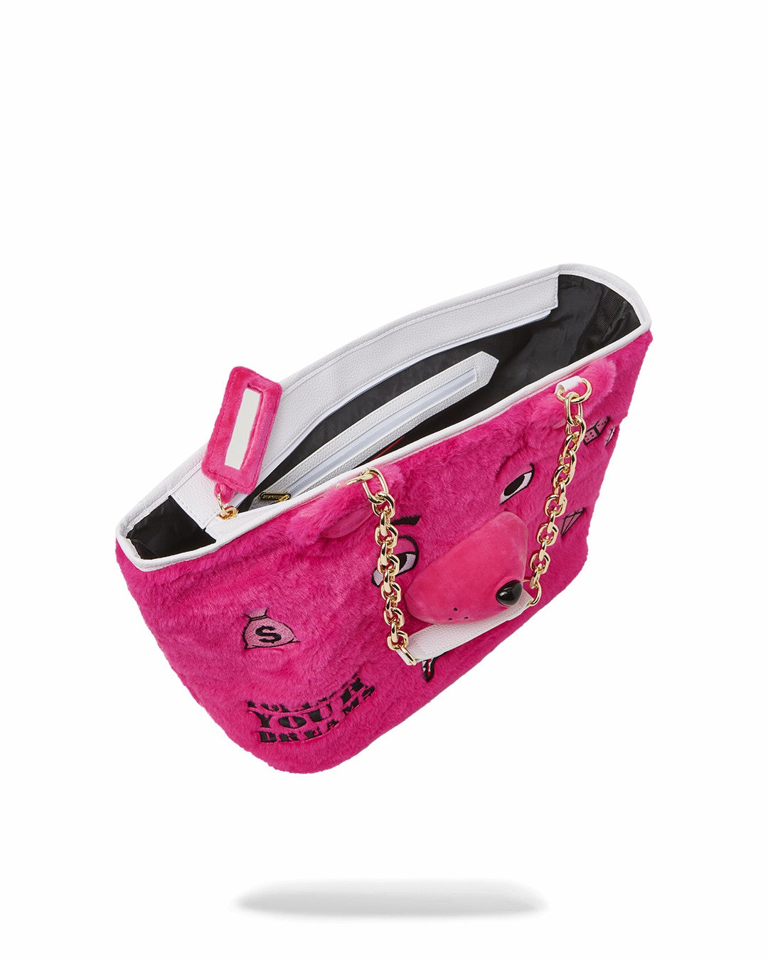 PLUSH MONEYBEAR TOTE (PINK) | Sprayground Bargain