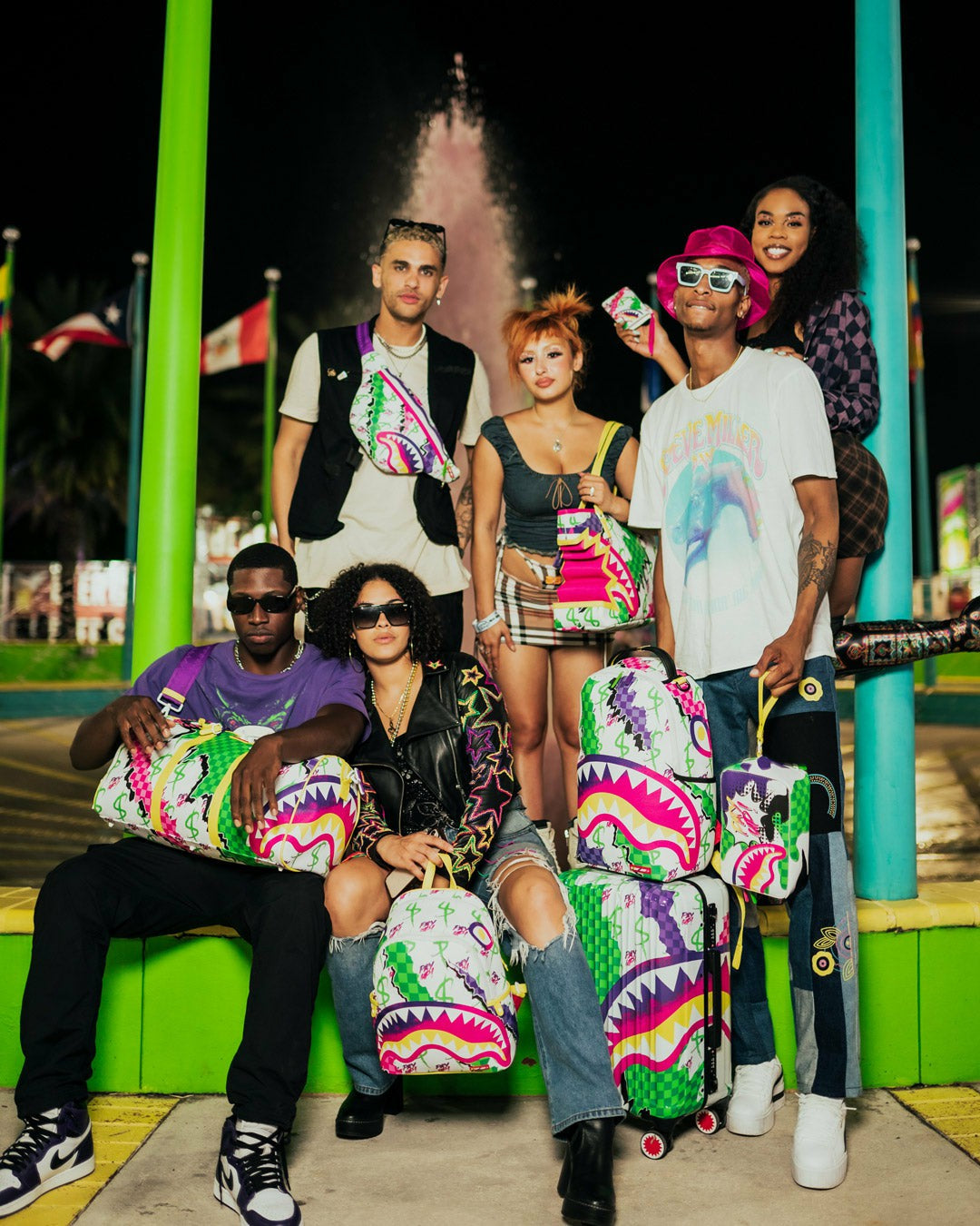 DREAMY TECHNICOLOR WALLET | Sprayground Limited Offer