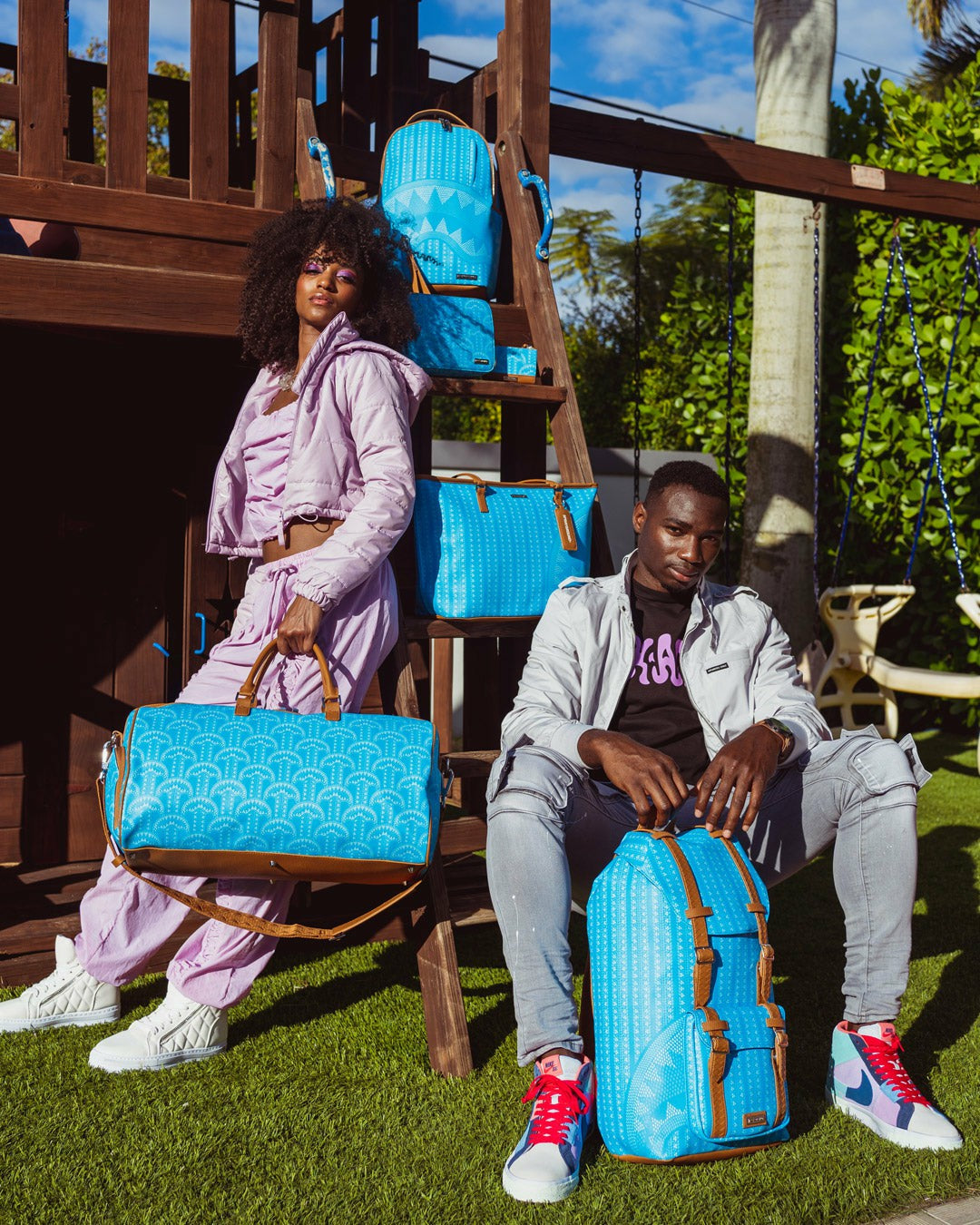 ILLUCHAINS TURQ WALLET | Sprayground Savings